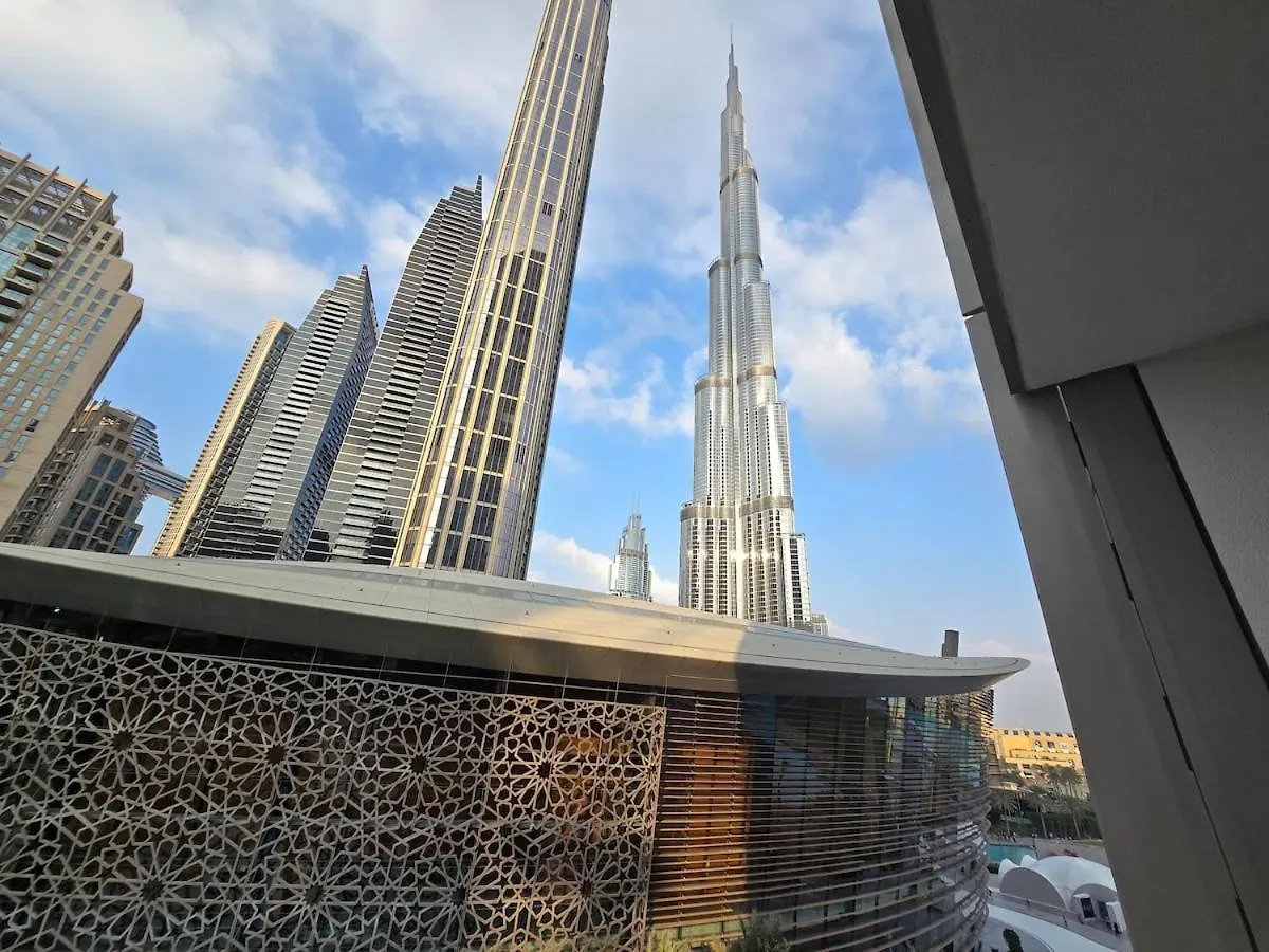 Grande 303 - 2-Bedroom Luxury Apartment With Burj Khalifa And Opera Views Dubaj 0*,